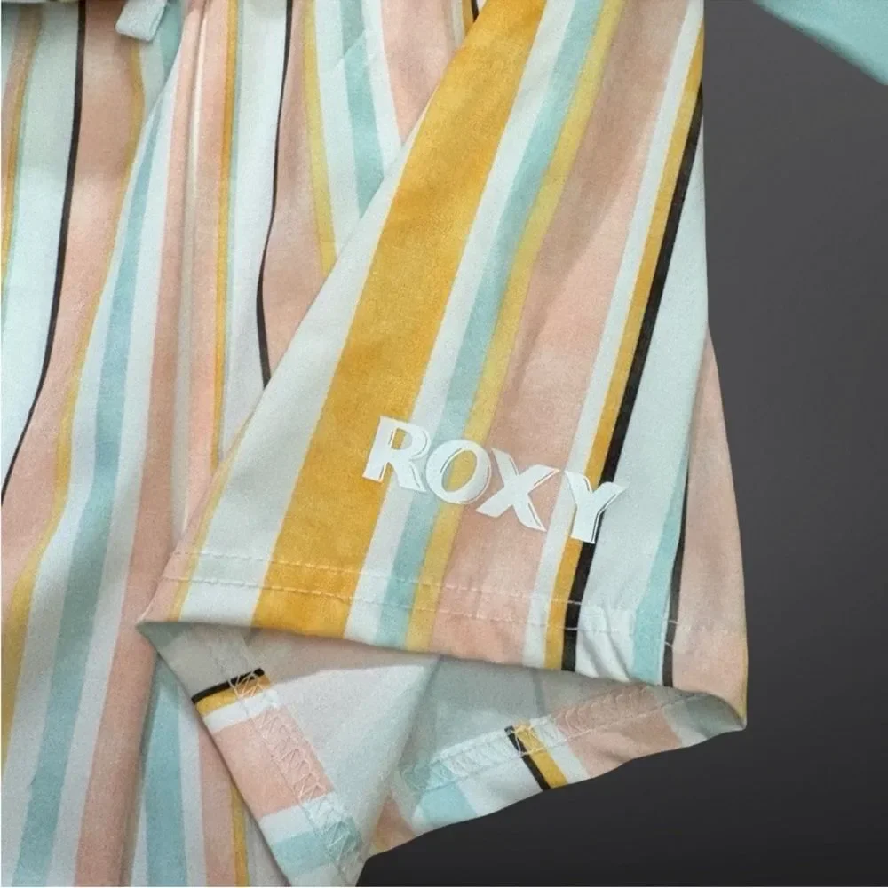 New! Roxy Youth 3-piece Swim Set Light Blue Girls XL